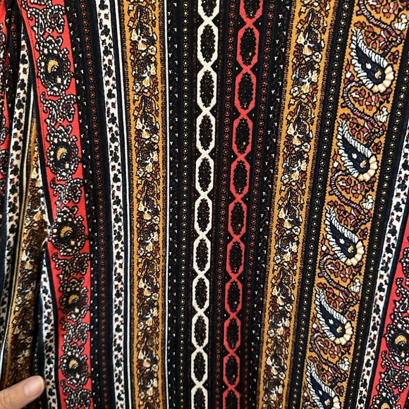Free People Multicolor Paisley Print Women's Top - Picture 6 of 8